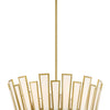 Minka Lavery Ricochet Five Light Pendant in Soft Brass