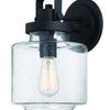 Minka Lavery Rosecrans One Light Outdoor Wall Mount in Coal