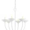 Minka Lavery Ryton Six Light Chandelier in Plaster White