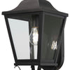 Minka Lavery Savannah One Light Outdoor Wall Mount in Sand Coal