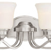 Minka Lavery Savannah Row Four Light Bath in Brushed Nickel