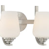 Minka Lavery Shyloh Two Light Bath in Brushed Nickel
