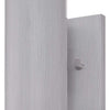 Minka Lavery Skyline Led LED Outdoor Wall Mount in Brushed Aluminum