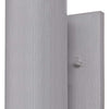 Minka Lavery Skyline Led LED Outdoor Wall Mount in Brushed Aluminum