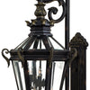 Minka Lavery Stratford Hall Nine Light Wall Mount in Heritage with Gold Highlights