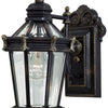 Minka Lavery Stratford Hall One Light Wall Mount in Heritage with Gold Highlights