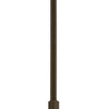 Minka Lavery Studio 5 One Light Mini Pendant in Painted Bronze with Natural Brushed Brass Clear Glass