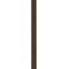 Minka Lavery Studio 5 One Light Mini Pendant in Painted Bronze with Natural Brushed Brass Clear Glass