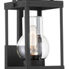Minka Lavery Sullivans Landing One Light Outdoor Wall Lantern in Sand Coal