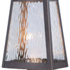 Minka Lavery Talera LED Outdoor Post Mount in Oil Rubbed Bronze with Gold Highlights