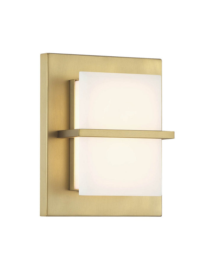 Minka Lavery Tarnos LED Wall Sconce in Soft Brass