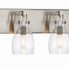 Minka Lavery Tiberia Four Light Bath Bar in Plated Pewter