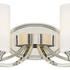 Minka Lavery Tilbury Four Light Bath in Polished Nickel