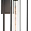 Minka Lavery Trescott One Light Outdoor Wall Mount in Coal