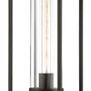 Minka Lavery Trescott One Light Post Mount in Coal