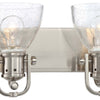 Minka Lavery Two Light Bath in Brushed Nickel