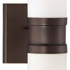 Minka Lavery Two Light Wall Sconce in Copper Bronze Patina