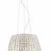 Minka Lavery Via Roma Three Light Pendant in Polished Nickel