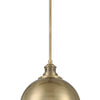 Minka Lavery Vorey One Light Pendant in Oxidized Aged Brass