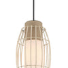 Minka Lavery Watermill One Light Pendant in Coal