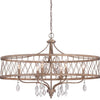 Minka Lavery West Liberty Six Light Island Pendant in Olympus Gold