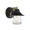 Minka Lavery Westfield Manor One Light Bath in Sand Coal with Soft Brass
