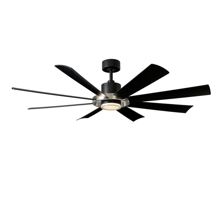 Modern Forms Fan Aura Smart Outdoor DC Ceiling Fan with 19.5W CCT LED and remote