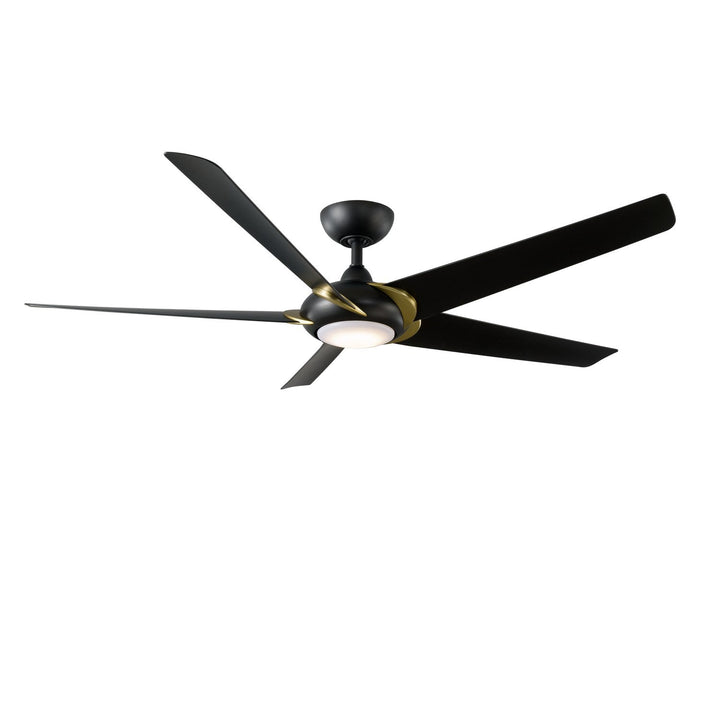 Modern Forms Fan Lucid 62" Smart Outdoor DC Ceiling Fan with 19.5W CCT LED and Remote