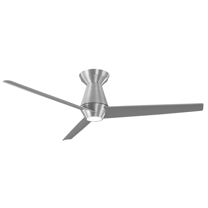 Modern Forms Fan Slim 52" Smart Outdoor DC Flushmount Ceiling Fan with 11.5W CCT LED and Remote