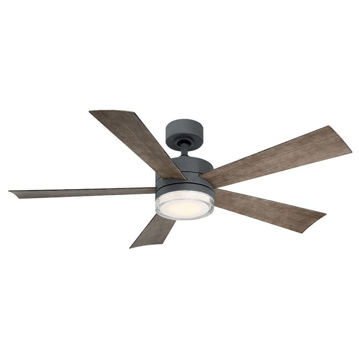 Modern Forms Fans Wynd Smart Outdoor DC Ceiling Fan with 19.5W CCT LED and Remote Control