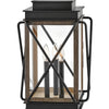 Montecito LED Pier Mount in Black