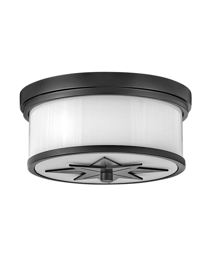 Montrose LED Flush Mount in Black