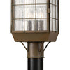 Nantucket LED Post Top/ Pier Mount in Aged Brass