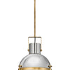 Nautique LED Pendant in Heritage Brass