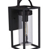 Neo One Light Outdoor Wall Lantern in Midnight