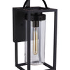 Neo One Light Outdoor Wall Lantern in Midnight