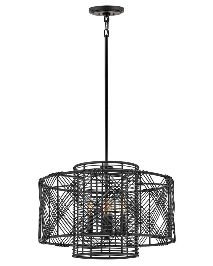 Nikko LED Pendant in Black