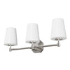Nolita Three Light Vanity in Brushed Nickel