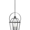 Nouvelle LED Outdoor Lantern in Blackened Brass
