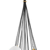 Nula LED Pendant in Shell White
