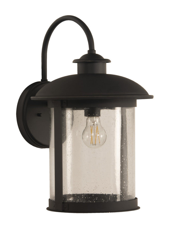 O'Fallon One Light Outdoor Wall Mount in Dark Bronze Gilded