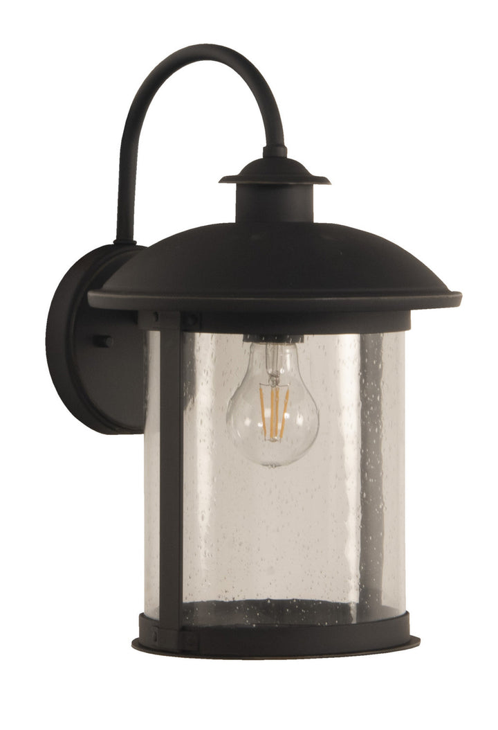 O'Fallon One Light Outdoor Wall Mount in Dark Bronze Gilded