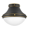 Oliver LED Flush Mount in Black