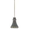 Oliver LED Pendant in Dark Matte Grey