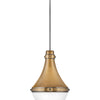 Oliver LED Pendant in Heritage Brass