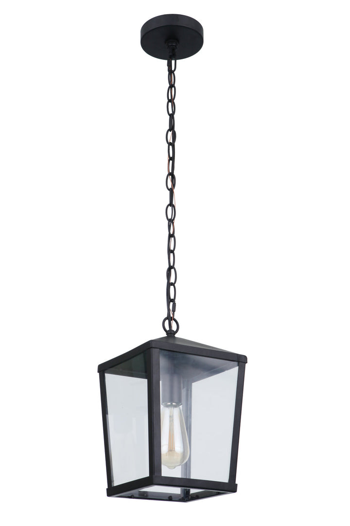 Olsen One Light Outdoor Pendant in Midnight