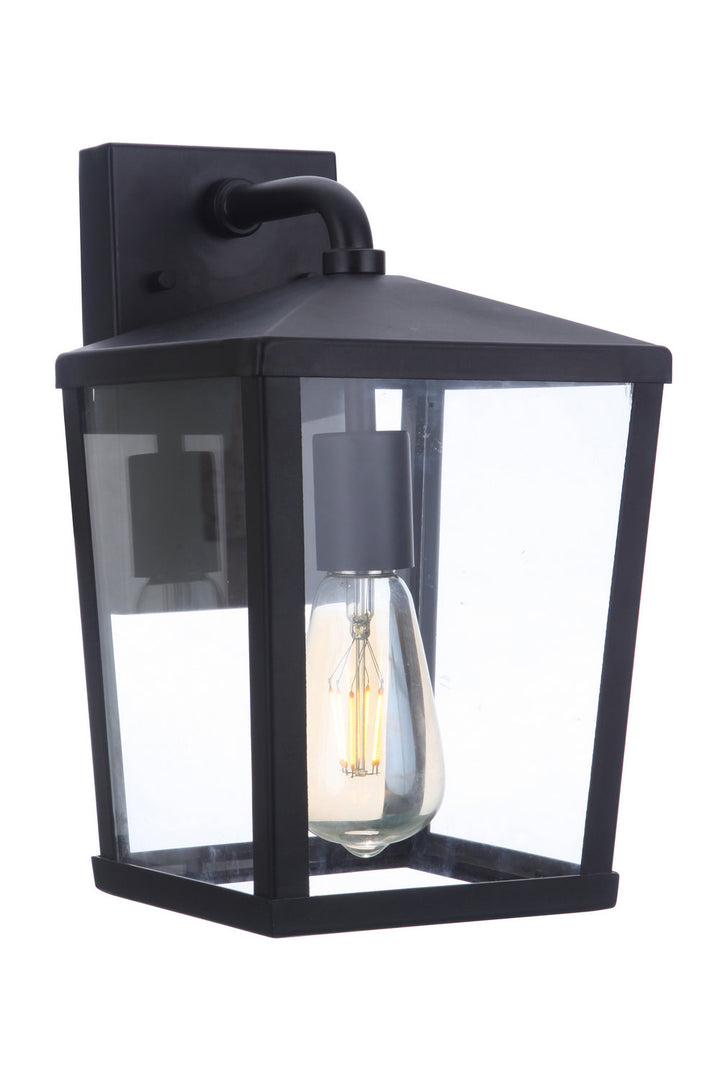 Olsen One Light Outdoor Wall Mount in Midnight