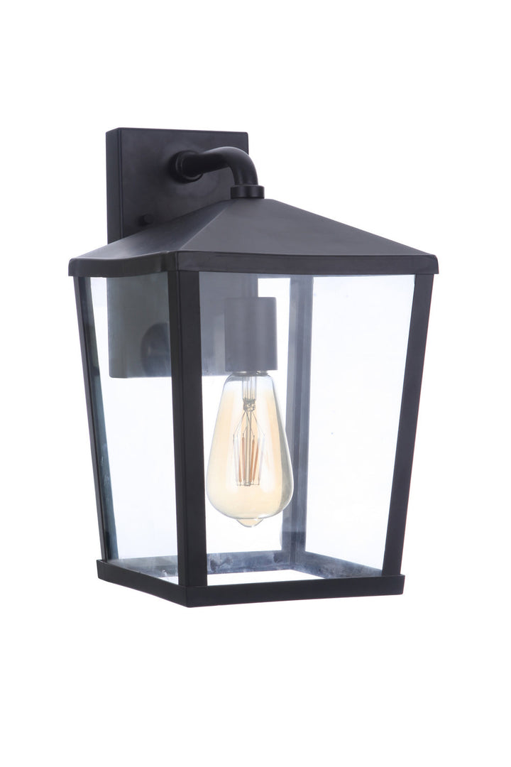 Olsen One Light Outdoor Wall Mount in Midnight