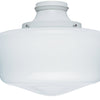 Original One Light Fan Light Kit in White