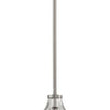 Pendant One Light Mini Pendant in Brushed Polished Nickel
